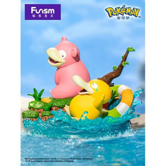 Funism Pokemon Slowpoke & Psyduck Prime Figure PVC Statue