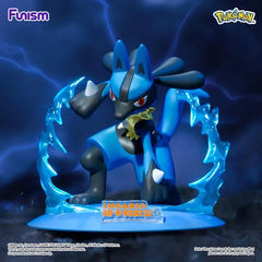 Funism Twinkmont Pokémon Lucario Prime Figur Mini PVC Statue