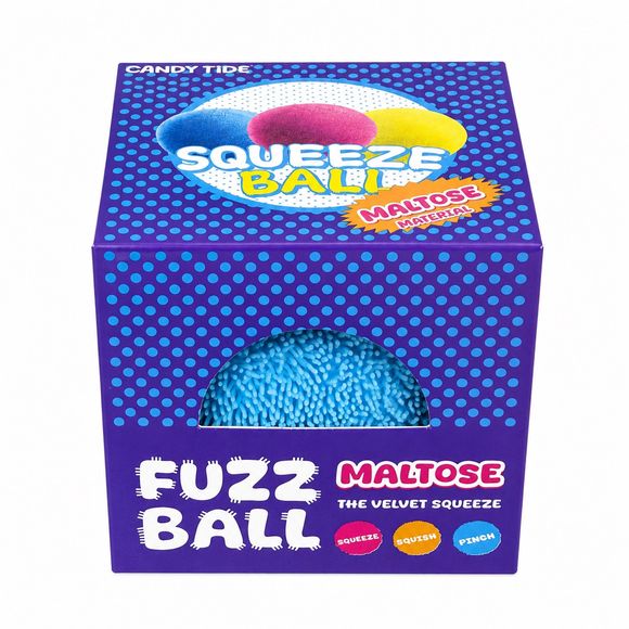The Fuzz Ball Squishy Sensory Toy combines a soft squishy feel with a unique fuzzy-textured surface for an extra satisfying sensory experience. Designed with flexible stretchy material and covered in soft noodle-like fuzz texture, this stress toy is perfect for squeezing, fidgeting, and stress relief. Its compact size makes it great for desk play, sensory fun, and everyday fidgeting.