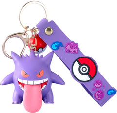 Add a mischievous touch to your everyday accessories with the Gengar Keychain from Funism. Featuring the iconic Ghost-type Pokémon, this keychain captures Gengar’s playful grin and shadowy charm in a fun, stylized design.
Compact and lightweight, it’s perfect for attaching to keys, bags, backpacks, or zipper pulls—making it an easy way to show off your love for Pokémon wherever you go. A great pick for collectors and fans of Gengar alike.
Size: 7–10 cm (2.75-3.93-inches)