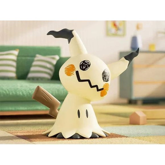 Bring a touch of eerie cuteness to your space with this officially licensed Funism Pokémon Home Collection Mimikyu figure! Standing at an impressive 18.1 inches tall, this home décor collectible captures Mimikyu’s classic disguise look in stunning detail.
This 18.1 inches (45.97cm) tall figure is the perfect addition to any Pokemon collection. Whether displayed on a shelf or used for imaginative play,