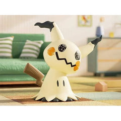 Bring a touch of eerie cuteness to your space with this officially licensed Funism Pokémon Home Collection Mimikyu figure! Standing at an impressive 18.1 inches tall, this home décor collectible captures Mimikyu’s classic disguise look in stunning detail.
This 18.1 inches (45.97cm) tall figure is the perfect addition to any Pokemon collection. Whether displayed on a shelf or used for imaginative play,