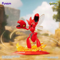 Funism Twinkmont Pokemon Scizor Prime Figure Mini PVC Statue