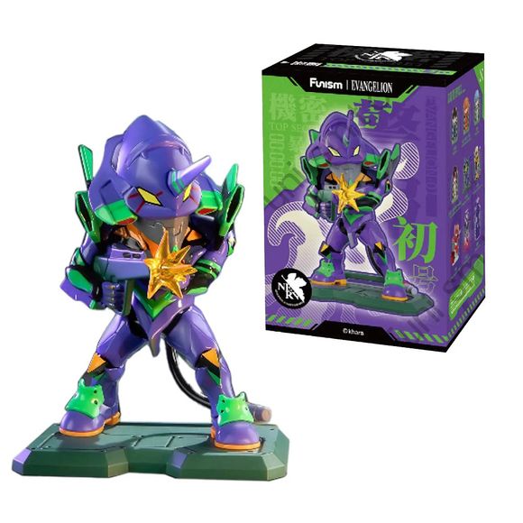 Step into the world of Neon Genesis Evangelion with this premium blind box figure collection from Funism. Inspired by the Rebuild of Evangelion films, this series brings together iconic EVA units and fan-favorite pilots in highly detailed mini figure form.
Each blind box contains one randomly packed figure, combining stylized design with impressive sculpting and display-ready bases. With both character and mecha designs included, this lineup offers a unique mix that appeals to collectors and Evangelion fan