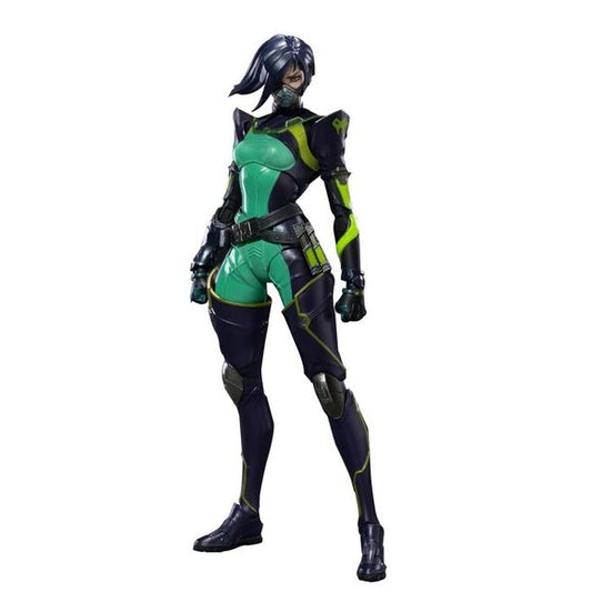 <p><strong>PRE-ORDER: Expected to ship in August of 2027.</strong></p>
<p>Viper, VALORANT's ruthless chemist Controller, gets a premium 1/12 scale action figure from INART.</p><p>She includes masked and unmasked heads, 12 interchangeable hands (including a dedicated pair for deploying the Pit), the Helix Phantom rifle, two Helix Daggers, a Snakebite Shorty, a gas emitter and chemical canister, plus Poison Cloud, Snake Bite and Toxic Screen effect parts.</p><p>Part of the INART Action 1/12 line. Approx. 16.