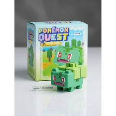 Pokémon Quest Bulbasaur Figure – 1.75" Collectible Mini Figure
Bring the blocky world of Pokémon Quest to your collection with this adorable Bulbasaur Mini Figure! Inspired by the unique cube-style designs from the popular Pokémon Quest game, this collectible features Bulbasaur in its iconic pixel-inspired appearance.
Standing approximately 1.75 inches (4.5 cm) tall, this compact figure is perfect for displaying on your desk, shelf, gaming setup, or alongside your Pokémon collection. Its colorful design a