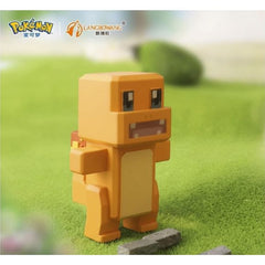 Bring the fiery spirit of a classic Pokémon starter to your collection with this Langbowang Pokémon Quest Series Figure featuring Charmander. Inspired by the distinctive block-style world of Pokémon Quest, this collectible reimagines the beloved Fire-type Pokémon with a charming cube-shaped design that captures the fun and adventure of the game.
With its bright orange coloring, pixel-inspired details, and iconic tail flame, Charmander is instantly recognizable and makes a standout addition to any Pokémon d