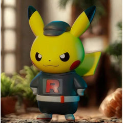 Langbowang Pokemon Villain Costume Pikachu Series Figure Mystery Blind Box