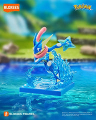Blokees Pokemon Classic Version-L Greninja Plastic Model Kit