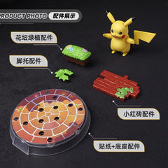 Blokees Pokemon Classic Version-S Pikachu Plastic Model Kit