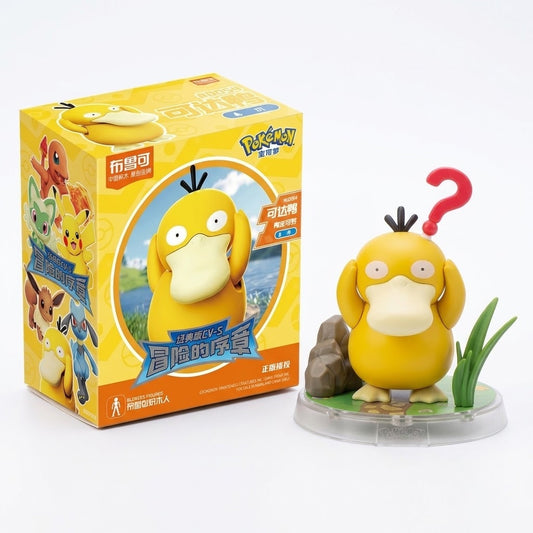 <p>Add the famously confused <strong>Psyduck</strong> to your Pokémon collection with the <strong>Blokees Pokémon Classic Edition CV-S Psyduck Figure</strong>!</p>
<p>This officially licensed Pokémon collectible recreates Psyduck in Blokees' stylized figure format, capturing its bright yellow body, wide-eyed expression, and signature hands-on-head pose.</p>
<p>Part of the <strong>Classic Edition CV-S</strong> series, Psyduck features articulated joints for simple posing and is designed as a compact displa