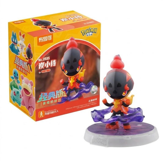 <p>Add the fiery <strong>Charcadet</strong> to your Pokémon collection with the <strong>Blokees Pokémon Classic Edition Charcadet Figure</strong>!</p>
<p>This officially licensed Pokémon collectible recreates Charcadet in Blokees' stylized figure format, featuring its distinctive black-and-red armor-like design and fiery personality.</p>
<p>Part of the <strong>Classic Edition</strong> series, Charcadet features articulated joints for simple posing and includes themed display components that help bring the
