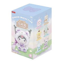 Embark on a whimsical journey to "Fox Island" with the Miniso Sanrio Characters Fox Island Vinyl Plush Surprise Box. This enchanting blind box series features your favorite Sanrio characters—Hello Kitty, My Melody, Kuromi, Cinnamoroll, Pompompurin, and Pochacco—reimagined in adorable fox-themed outfits. Each plush pendant is designed to bring a touch of magic and charm to your collection.