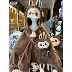 POP MART POP LAND Exklusive Limited Edition Labubu Kapuzendecke