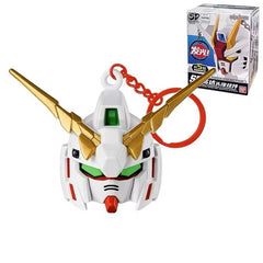 Bandai Shokugan Mobile Suit SD Gundam Head Leucht-Maskottchen-Schlüsselanhänger Blindbox