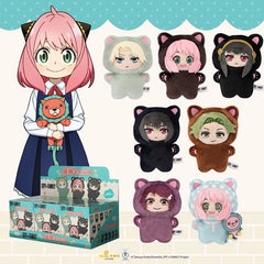 Add a purr-fectly adorable twist to your collection with the EAKI Spy × Family Cat Ears Series Plush Keychain Blind Box!
This charming series features your favorite Spy × Family characters - like Anya, Loid, Yor, and more - styled with cute cat ears and playful expressions. Designed in a soft, chibi-inspired plush format, each keychain captures the fun and personality of the series in an irresistibly cuddly way.
Every blind box includes one randomly selected plush keychain, making each unboxing a surprise
