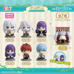 Bring a calm and cozy vibe to your collection with the EAKI Frieren: Beyond Journey’s End Sitting Series Figure Blind Box!
Inspired by the beloved anime, this charming series features Frieren and her companions in adorable seated poses, capturing their quiet personalities and reflective moments from the journey. Each figure is designed in a cute, stylized form with detailed sculpting and soft color tones that fans will instantly recognize.
Every blind box includes one randomly selected figure, adding an e