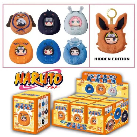 Add a fun and collectible twist to your anime lineup with the EAKI Naruto Shippuden Cute Beast Party Plush Keychain Blind Box!
This playful series features fan-favorite characters like Naruto, Sasuke, Kakashi, and more, reimagined in adorable animal-inspired designs. Each piece is styled as a soft plush head keychain, combining cute expressions with detailed character features for a unique, chibi look.
Every blind box contains one randomly selected plush keychain, making each unboxing a surprise. Clip it