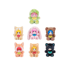 EAKI Bocchi The Rock! Animal Party Sitting Series Plush Keychain Blind Box