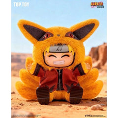 EAKI Naruto Lindo Llavero de Peluche de la Serie Fiesta de Bestias 2, Caja Sorpresa AUTÉNTICO