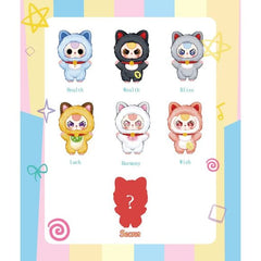 Cureplaneta Baby Three Billionaire Lucky Cat Plush Lucky Bag Blind Box
