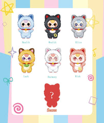Cureplaneta Baby Three Billionaire Lucky Cat Plush Lucky Bag Blind Box