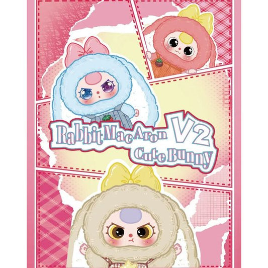 Hop into sweetness with the Baby Three Rabbit Macaron V2 Plush Series Lucky Bag! This collection blends kawaii charm with pastel delights — each plush figure feels like a confection, with soft bunny ears, macaron-inspired color palettes, and delightfully plush textures. The “Lucky Bag” format means every purchase holds a surprise character, making it as fun to collect as it is to gift or display.
Whether you’re completing the set or hoping for a rare favorite, Rabbit Macaron V2 brings whimsy and softness t