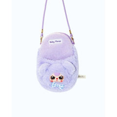 Cureplaneta Baby Three Mobile Hanging Phone Bag Plush Blind Box Bag