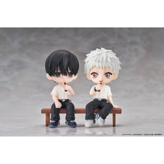 (PRE-ORDER: AUG 2027) MiraiMira The Summer Hikaru Died Yoshiki & Hikaru Chibi Figure with Diorama Scene