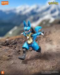 Blokees Pokemon Classic Version-L Lucario Plastic Model Kit