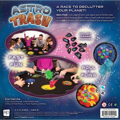 Astro Trash Educational Family Dice Board Game