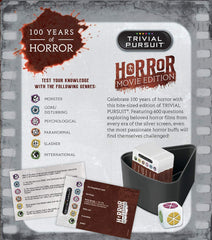 USAopoly Horror Movie Edition Trivial Pursuit Board Game