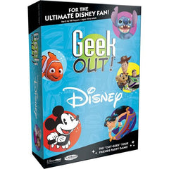 USAopoly Geek Out! Disney Party Trivia Game