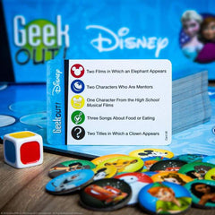 USAopoly Geek Out! Disney Party Trivia Game