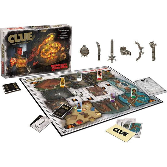 Clue Dungeons & Dragons D&D Edition 2019 Board Game
