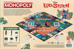 Monopoly Disney Lilo & Stitch Collector's Edition Board Game
