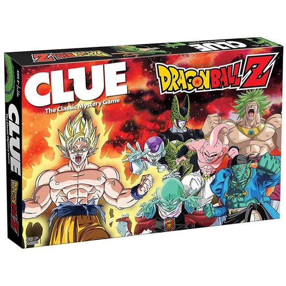 The time is now to take on the roles of your favorite Dragon Ball Z heroes and stop secret enemies from capturing a prized Dragon Ball! Travel between well-known locations across the Dragon Ball Z universe with collectible tokens to solve the mystery of WHICH Villain might find the Dragon Ball, WHO has the best chance to stop them, and WHERE the battle will go down!