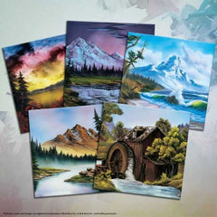 Bob Ross Pic Twist A Puzzling Game of Mixing and Fixing | Galactic Toys & Collectibles