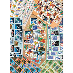 USAopoly U.S.Stamps of the 80's 1000 Piece Jigsaw Puzzle