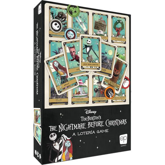 USAopoly Disney Tim Burton’s The Nightmare Before Christmas Loteria Family Game | Galactic Toys & Collectibles