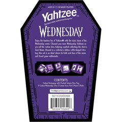 Wednesday Edition Yahtzee Dice Game