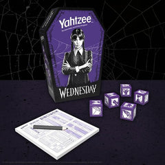 Wednesday Edition Yahtzee Dice Game
