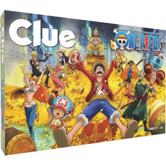 The Straw Hat Crew and their captain Luffy set out to travel the oceans to faraway islands in search of treasure! With each clue they discover along the way, theyre one step closer to GLORY! Choose your crew member and see which island holds the coveted treasure. In One Piece Clue, its up to you to determine WHO has discovered the treasure, WHAT it is, and WHERE it is hidden.