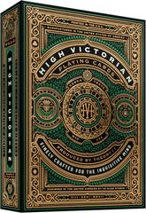 Finely crafted, premium playing cards for the inquisitive mind
Shielded in gold and green foil
Made in the USA on FSC-certified paper derived from sustainable forests using vegetable based inks
