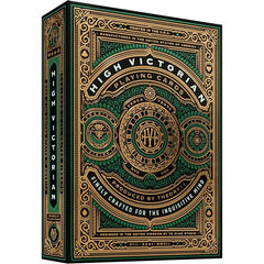 Finely crafted, premium playing cards for the inquisitive mind
Shielded in gold and green foil
Made in the USA on FSC-certified paper derived from sustainable forests using vegetable based inks