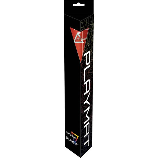 Stitched border ensures no fraying of the edges Machine washable! (Gentle cycle - dry flat) Soft cushioned material grips snug to smooth areas Solid Red color with the BCW logo in the corner Exterior Dimensions: 61cm x 35cm (About 24" x 14")_Not only do playmats help ensure that your cards have a clean surface to play on, they also establish your own play-space in crowded tournament environments.