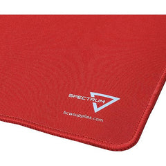BCW Spectrum Playmat with Stitched Edging - Red