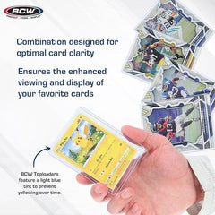 BCW Card Sleeve and Toploader Combo Pack 100ct