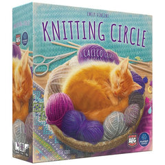 Knitting Circle™ is a stand-alone follow up to the hit spatial puzzle game Calico™! In this gorgeous puzzly tile-laying game for the whole family, players are knitters competing to create the coziest, most beautiful assortment of garments. Rounds are simple - collect yarn from the central basket and knit it into garments while trying to get your color combinations and patterns just right! Earn victory points by completing garments, adding buttons, and fulfilling bonus scoring goals. Along the way, your furr