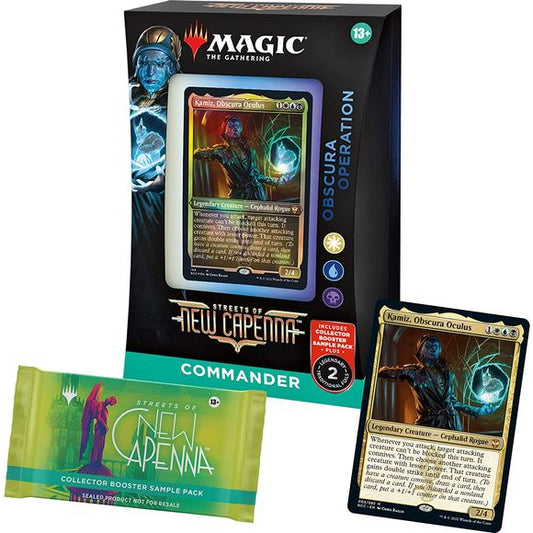 Magic the Gathering MTG Streets of New Capenna Commander Decks - Obscura Operation | Galactic Toys & Collectibles